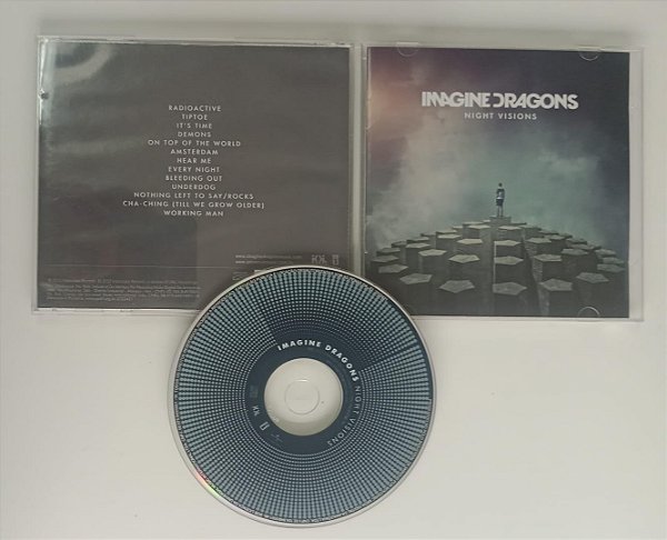 Cd Night Visions Interprete Imagine Dragons (2012) [usado]