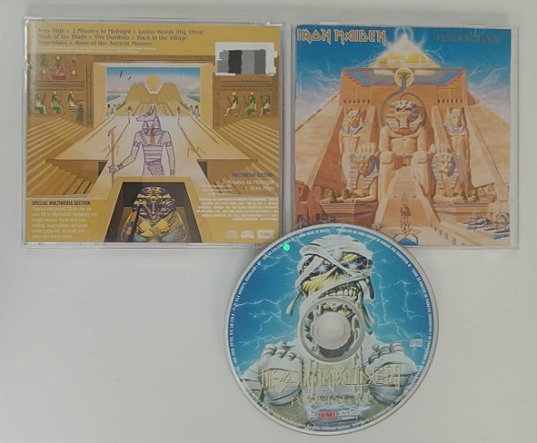 Cd Powerslave 1998 Remaster Interprete Iron Maiden (1998) [usado]