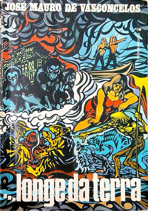 Livro ...longe da Terra Autor Vasconcelos, José Mauro de [usado]