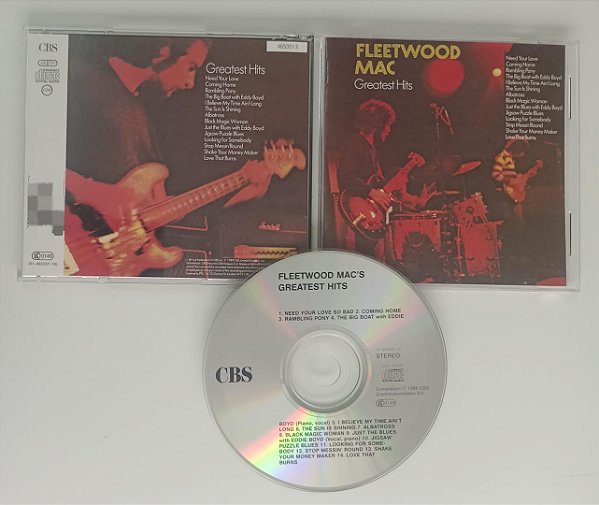 Cd Greatest Hits / Importado Interprete Fleetwood Mac (1989) [seminovo]