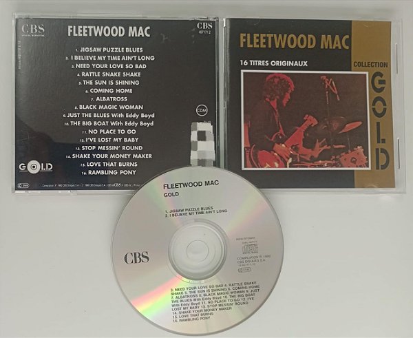 Cd Collection Gold / Importado Interprete Fleetwood Mac (1990) [seminovo]