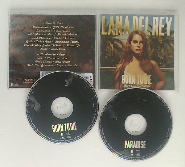 Cd Born To Die - Paradise Edition Interprete Lana Del Rey (2012) [seminovo]