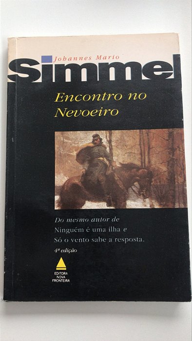 Livro Encontro no Nevoeiro Autor Simmel, Johannnes Mario (1977) [usado]
