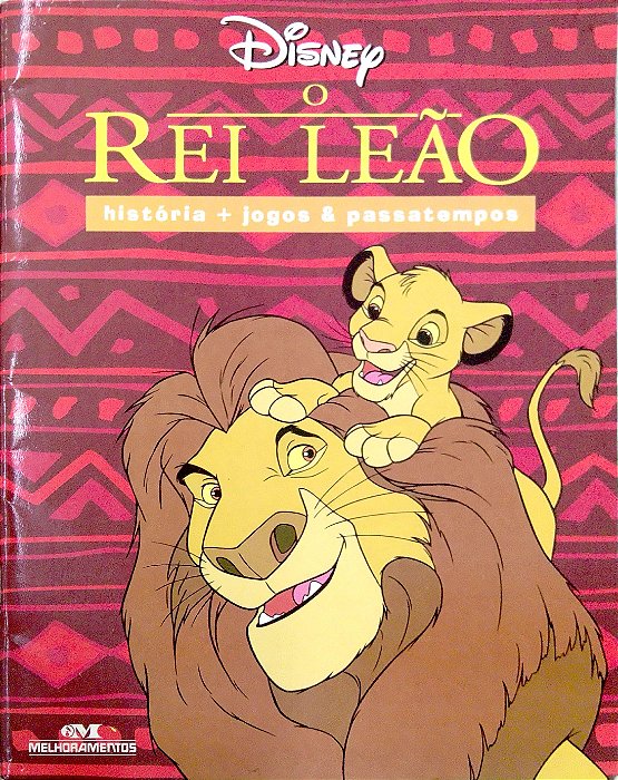 Livro o Rei Leão - História + Jogos & Passatempos Autor Disney (2007) [usado]