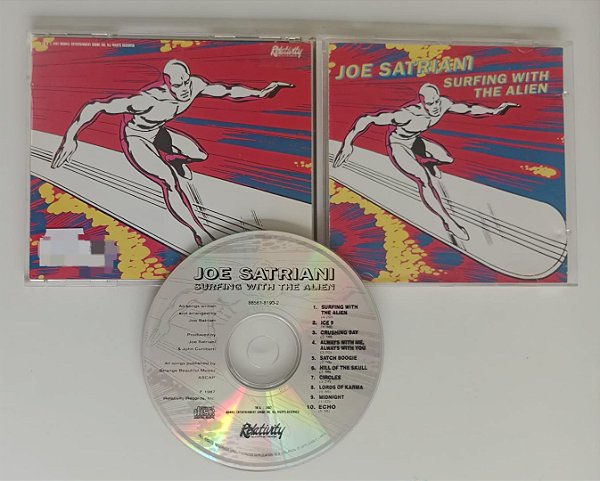 Cd Surfing With The Alien Interprete Joe Satriani (1987) [seminovo]