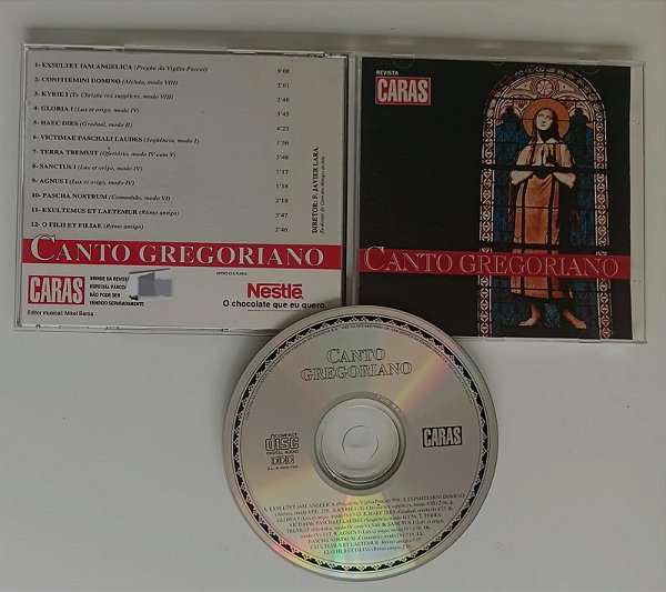 Cd Canto Gregoriano - Revista Caras Interprete Coro Gregoriano (1995) [seminovo]
