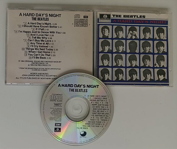 Cd a Hard Day''s Night Interprete The Beatles (1988) [usado]