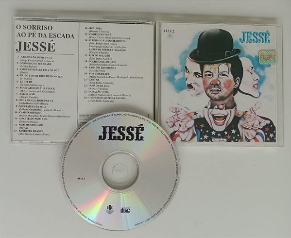 Cd o Sorriso ao Pé da Escada Interprete Jessé [usado]