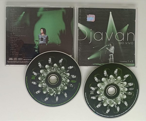 Cd ao Vivo Interprete Djavan [usado]
