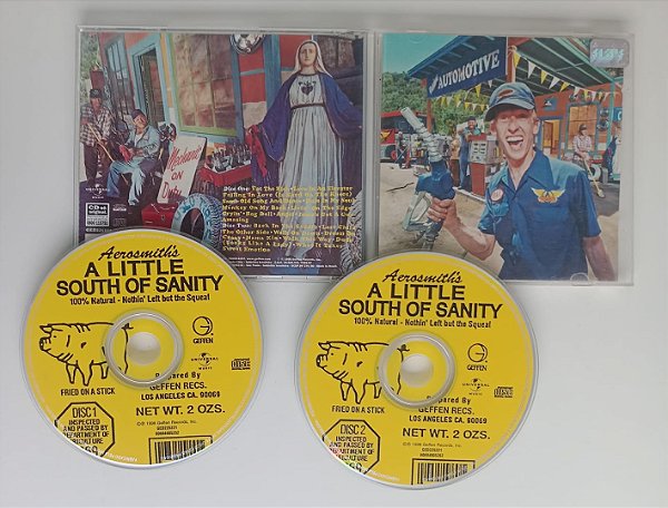 Cd a Little South Of Sanity Interprete Aerosmith (1998) [usado]