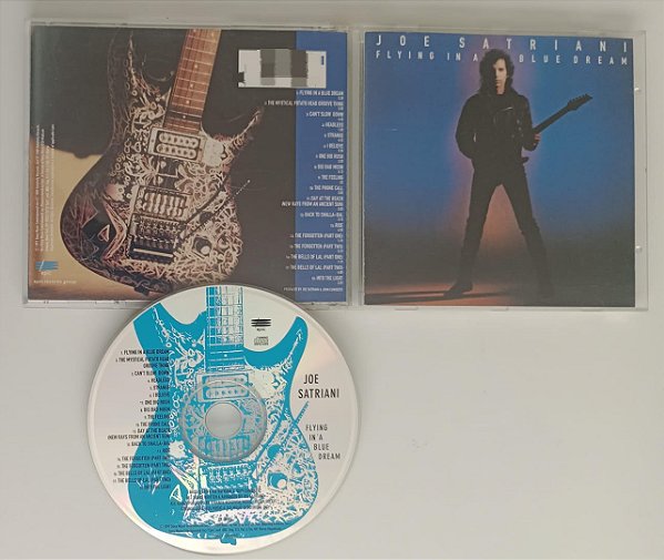 Cd Flying In a Blue Dream / Eua Interprete Joe Satriani (1997) [usado]