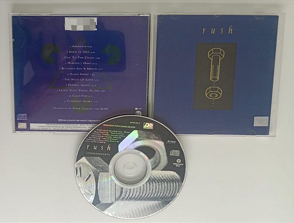 Cd Counterparts Interprete Rush (1993) [seminovo]