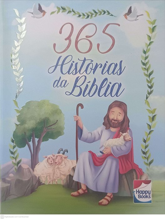 Livro 365 Histórias da Biblia Autor Desconhecido (2023) [usado]