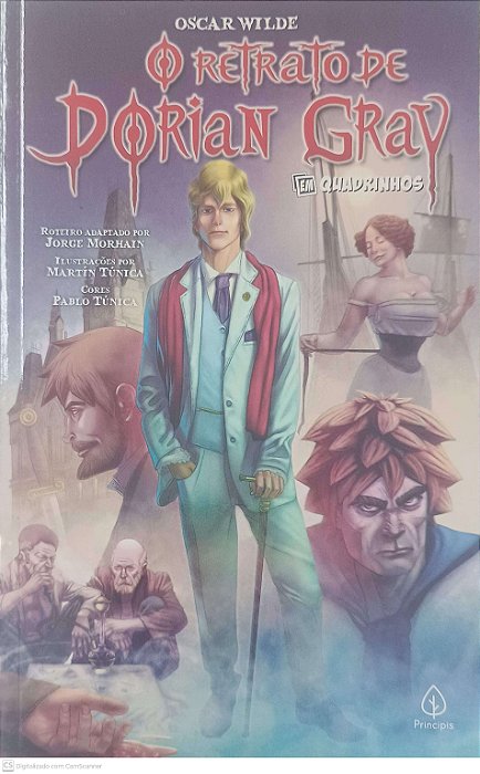 Livro o Retrato de Dorian Gray em Quadrinhos Autor Wilde, Oscar (2020) [usado]