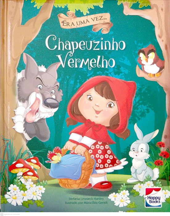 Livro Chapeuzinho Vermelho [col. Era Uma Vez] Autor Hartley, Stefania Leonardi (2024) [seminovo]