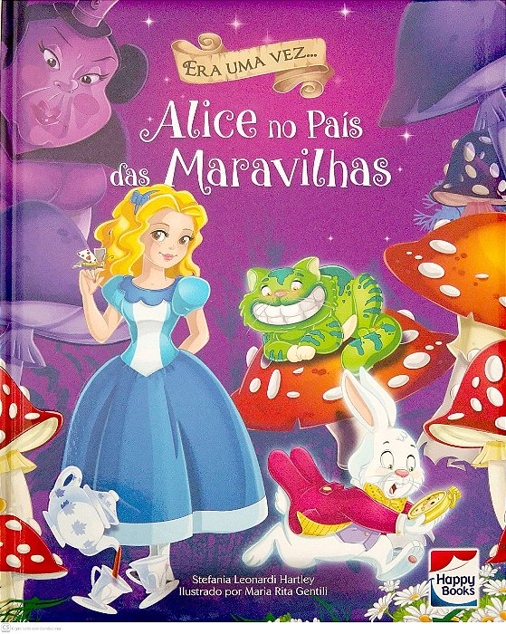 Livro Alice no País das Maravilhas [col. Era Uma Vez] Autor Hartley, Stefania Leonardi (2024) [seminovo]
