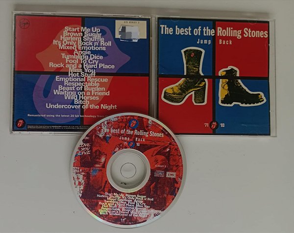 Cd Jump Back / The Best Of Interprete The Rolling Stones (1993) [usado]