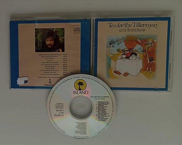 Cd Tea For The Till Interprete Cat Stevens (1990) [seminovo]