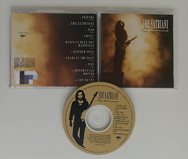 Cd The Extremist Interprete Joe Satriani (1992) [seminovo]