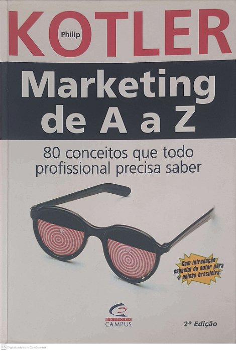 Livro Marketing de a Ee Z Autor Kotler, Philip (2003) [usado]