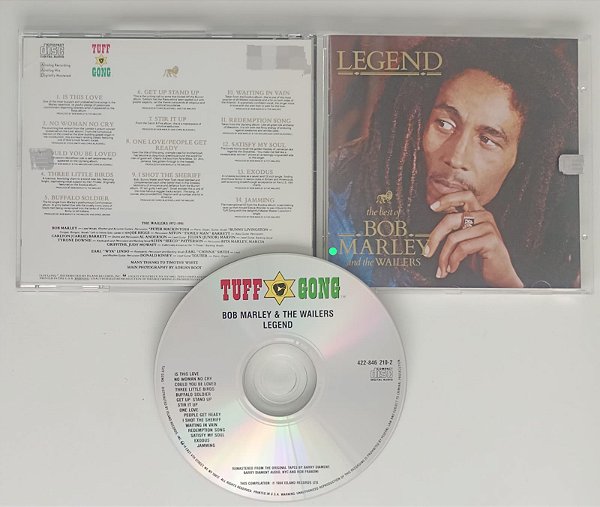 Cd Legend / Eua Interprete Bob Marley & The Wailers [usado]