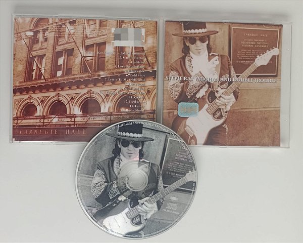 Cd Live At Carnegie Hall Interprete Stevie Ray Vaughan (1997) [usado]