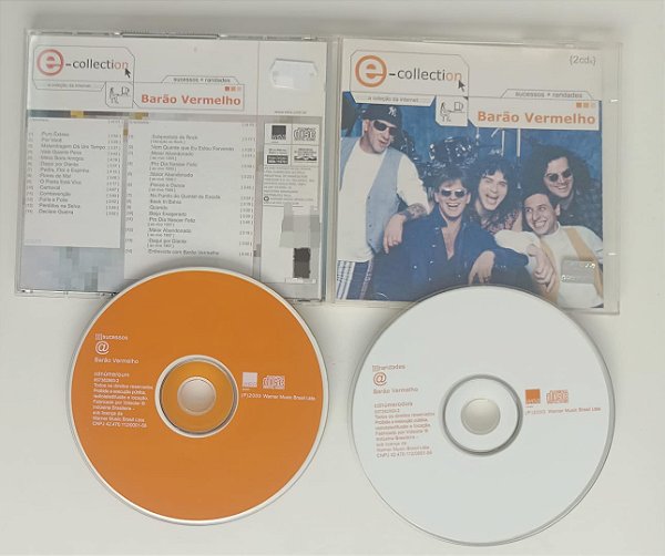 Cd E-collection Interprete Barão Vermelho (2000) [usado]