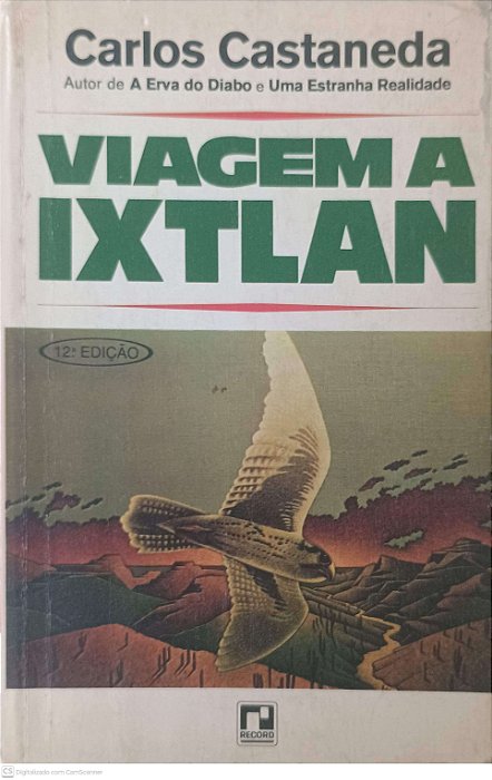 Livro Viagem a Ixtlan Autor Castaneda, Carlos (1972) [usado]