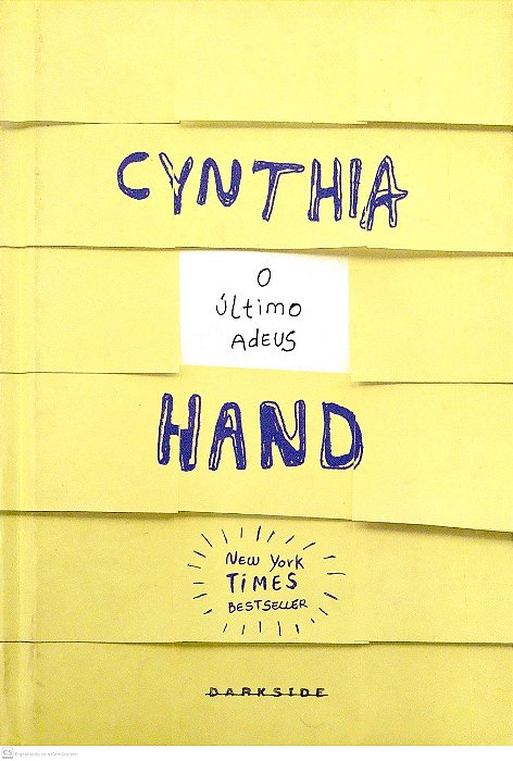 Livro o Último Adeus Autor Hand, Cynthia (2016) [seminovo]