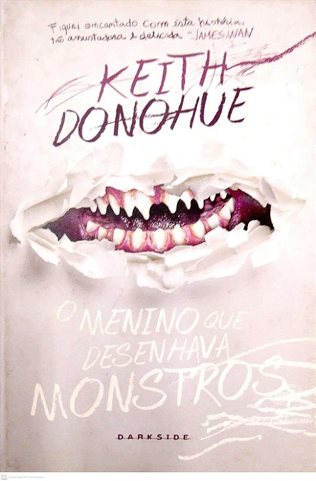 Livro o Menino que Desenhava Monstros Autor Donohue, Keith (2016) [seminovo]