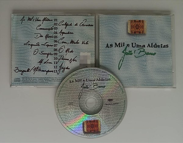 Cd as Mil e Uma Aldeias Interprete João Bosco [usado]