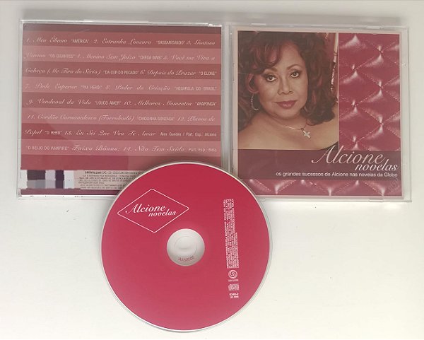Cd Novelas Interprete Alcione (2006) [seminovo]