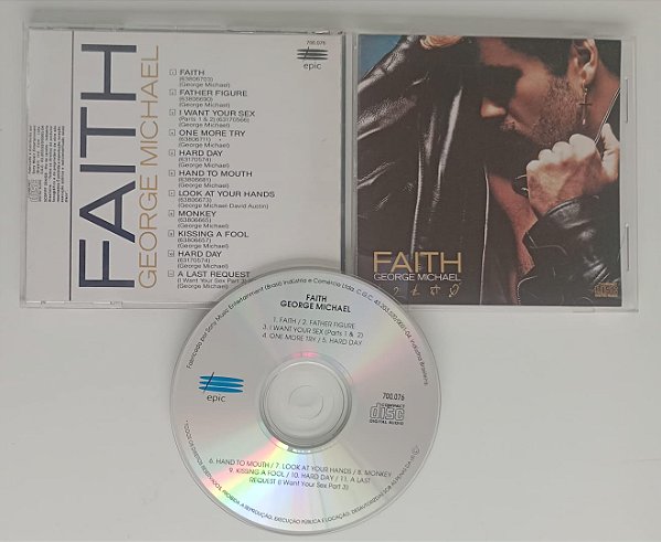 Cd Faith / Br Interprete George Michael [seminovo]