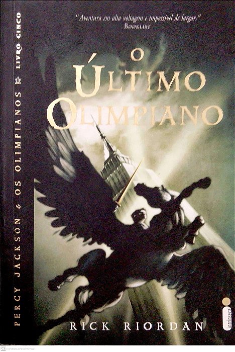 Livro o Último Olimpiano [percy Jackson e os Olimpianos; 5] Autor Riordan, Rick (2010) [usado]