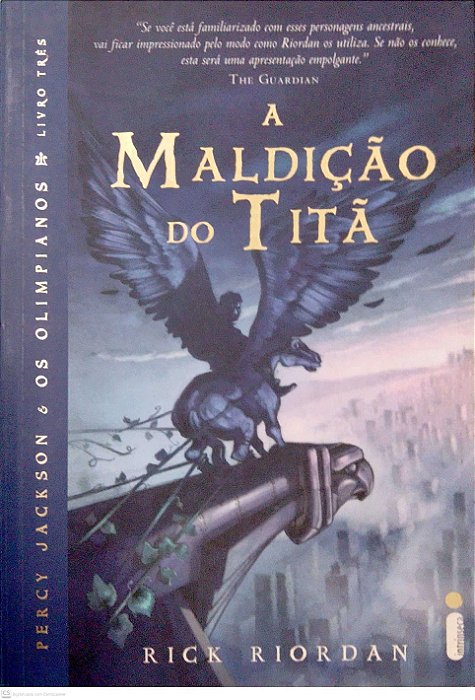 Livro a Maldição dos Titãs [percy Jackson e os Olimpianos] Autor Riordan, Rick (2009) [usado]