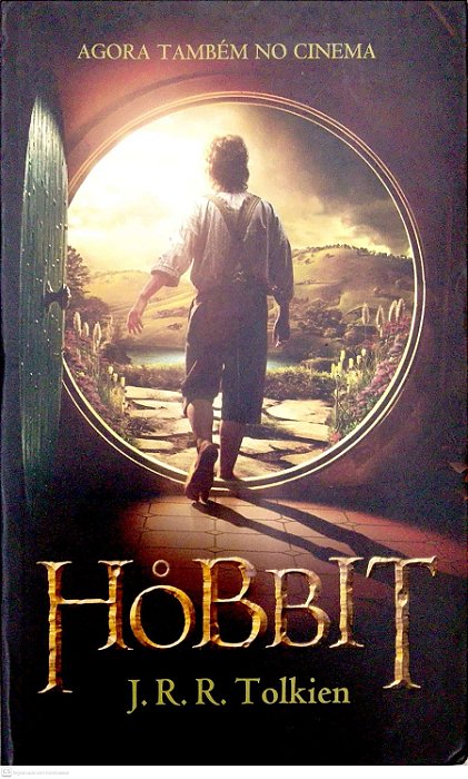 Livro o Hobbit (capa do Filme) Autor Tolkien, J.r.r. (2012) [seminovo]