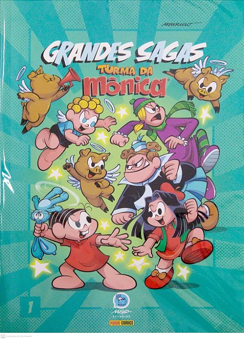 Gibi as Grandes Sagas da Turma da Mônica #1 Autor Sousa, Mauricio de (2025) [seminovo]