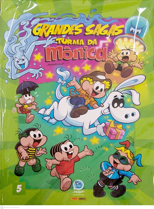Gibi as Grandes Sagas da Turma da Mônica #5 Autor Sousa, Mauricio de (2025) [seminovo]