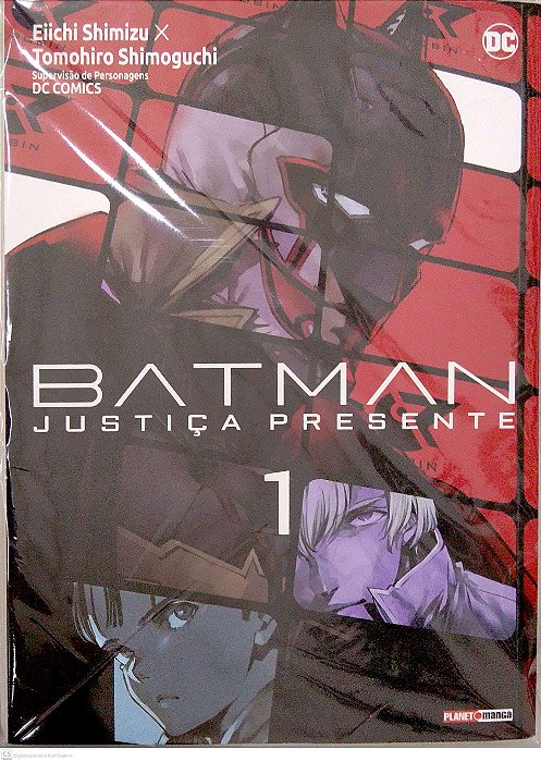 Gibi Batman: Justiça Presente #1 Autor Eiichi Shimizu (2013) [seminovo]