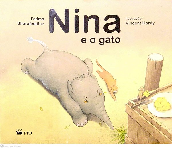 Livro Nina e o Gato Autor Sharafeddine, Fatima (2009) [usado]