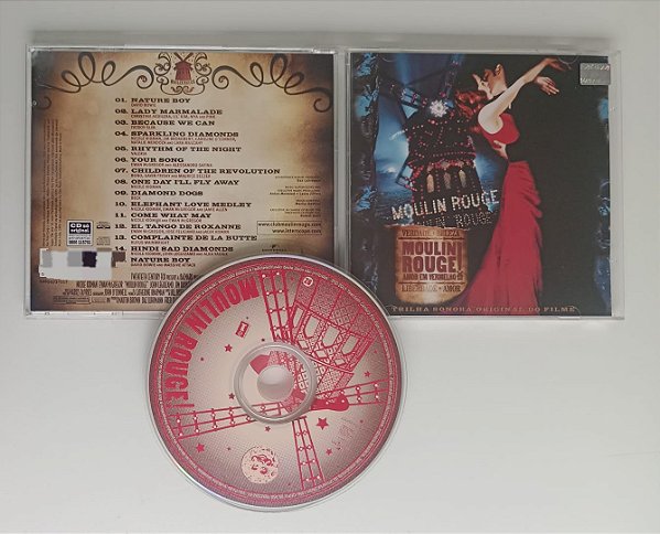Cd Moulin Rouge Interprete Vários Artistas (2001) [usado]