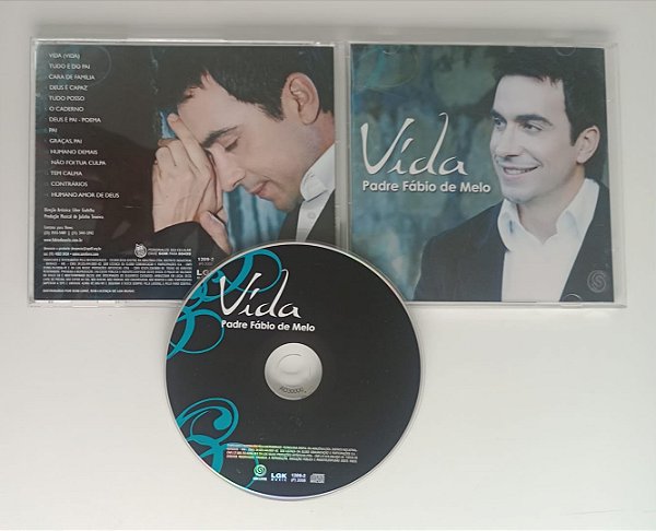 Cd Vida Interprete Padre Fábio de Melo (2008) [usado]