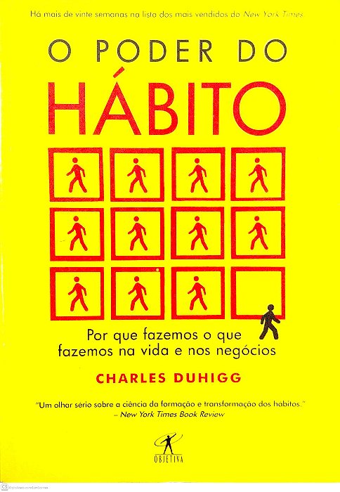 Livro o Poder do Hábito: por que Fazemos o que Fazemos na Vida e nos Negócios Autor Duhigg, Charles (2012) [usado]