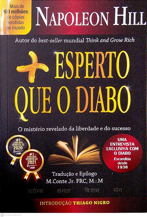 Livro Mais Esperto que o Diabo. Autor Hill, Napoleon (2024) [seminovo]