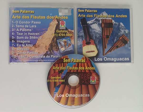 Cd Arte das Flautas dos Andes Interprete Los Omanguacas [usado]