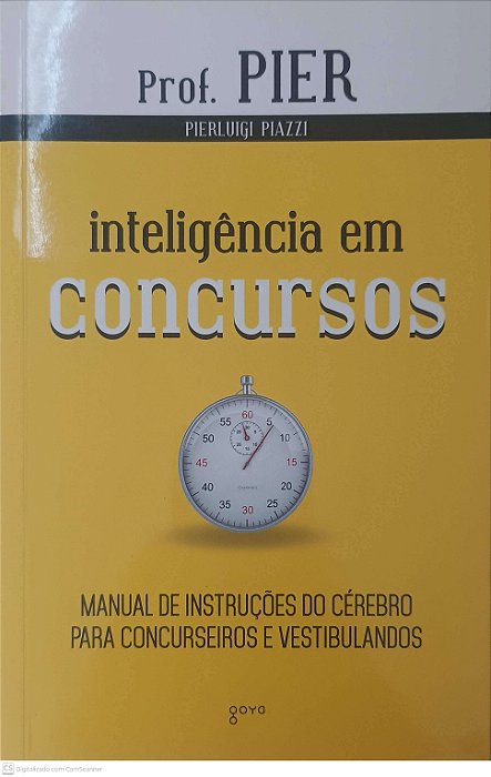 Livro Inteligencia em Concursos Autor Piazzi, Pierluigi (2015) [usado]