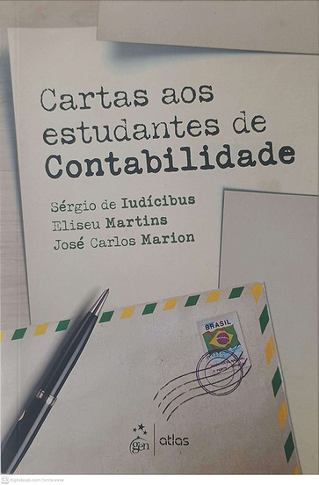 Livro Cartas aos Estudantes de Contabilidade Autor Ludicibus, Sérgio de (2020) [usado]