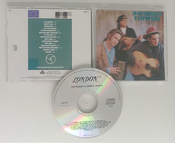Cd People / Eua Interprete Hothouse Flowers (1988) [usado]