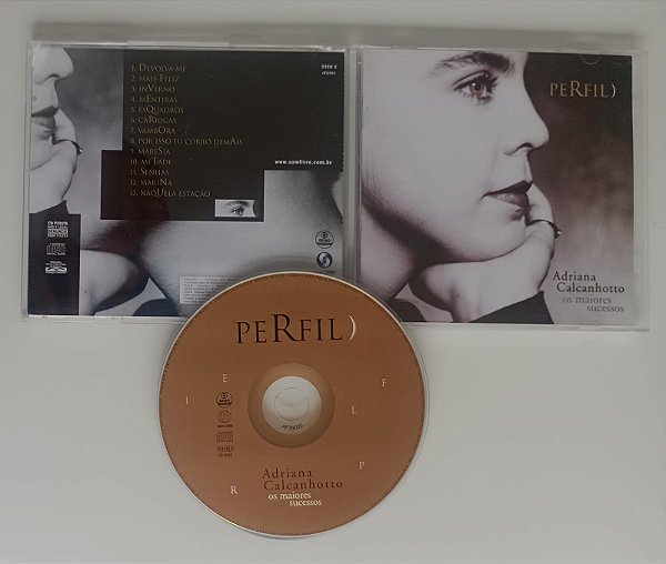 Cd Perfil Interprete Adriana Calcanhotto (2001) [seminovo]