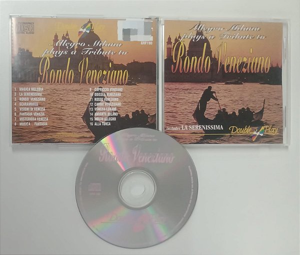 Cd Tribute To Rondo Veneziano Interprete Allegro Milana [usado]